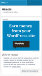 Mobile Screenshot of akaciapaper.wordpress.com