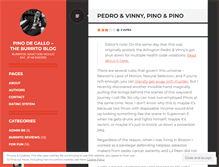 Tablet Screenshot of pinodegallo.wordpress.com
