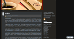Desktop Screenshot of cafecomlivro.wordpress.com