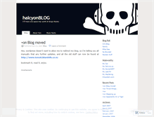 Tablet Screenshot of halcyon.wordpress.com