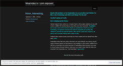 Desktop Screenshot of moarvideoexposed.wordpress.com