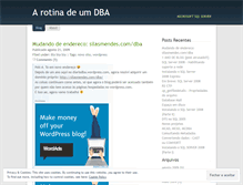 Tablet Screenshot of diariodba.wordpress.com