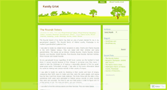 Desktop Screenshot of familygriot.wordpress.com