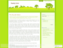 Tablet Screenshot of familygriot.wordpress.com