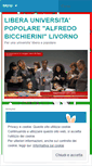 Mobile Screenshot of liberauniversitapopolare.wordpress.com