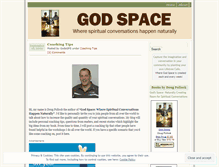 Tablet Screenshot of godsgps.wordpress.com