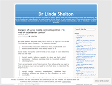 Tablet Screenshot of drlindashelton.wordpress.com