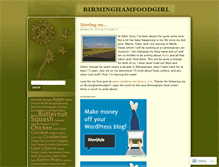 Tablet Screenshot of birminghamfoodgirl.wordpress.com