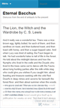 Mobile Screenshot of eternalbacchus.wordpress.com