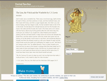 Tablet Screenshot of eternalbacchus.wordpress.com