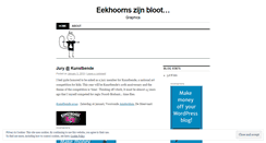 Desktop Screenshot of eekhoorns.wordpress.com