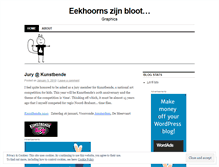 Tablet Screenshot of eekhoorns.wordpress.com