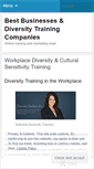 Mobile Screenshot of diversitybuilder.wordpress.com