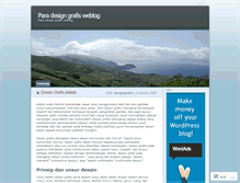 Tablet Screenshot of designgrafis.wordpress.com