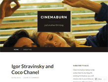 Tablet Screenshot of cinemaburn.wordpress.com