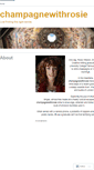Mobile Screenshot of champagnewithrosie.wordpress.com