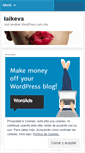 Mobile Screenshot of laikeva.wordpress.com