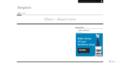 Desktop Screenshot of birginie.wordpress.com