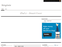 Tablet Screenshot of birginie.wordpress.com