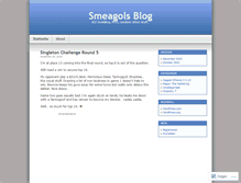 Tablet Screenshot of 42smeagol.wordpress.com