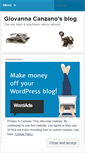 Mobile Screenshot of giovannacanzano.wordpress.com