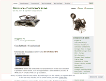 Tablet Screenshot of giovannacanzano.wordpress.com