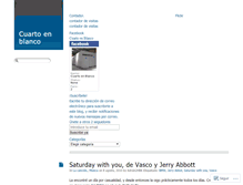 Tablet Screenshot of cuartoenblanco.wordpress.com