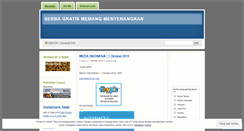 Desktop Screenshot of gratisdoank.wordpress.com
