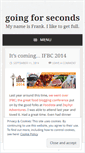 Mobile Screenshot of goingforseconds.wordpress.com