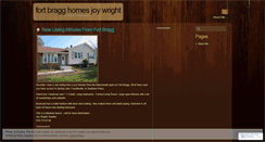 Desktop Screenshot of fortbragghomes.wordpress.com