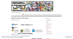 Desktop Screenshot of pokecrapfull.wordpress.com