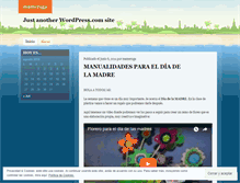 Tablet Screenshot of mameruga.wordpress.com