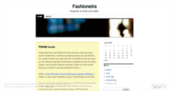 Desktop Screenshot of fashioneira.wordpress.com