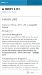 Mobile Screenshot of myrosylife.wordpress.com