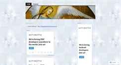Desktop Screenshot of benedettine.wordpress.com
