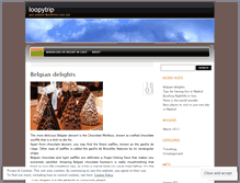 Tablet Screenshot of loopytrip.wordpress.com