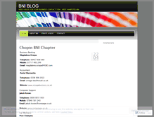 Tablet Screenshot of bniuk.wordpress.com