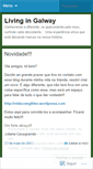 Mobile Screenshot of livingingalway.wordpress.com