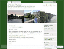 Tablet Screenshot of livingingalway.wordpress.com