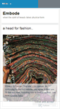 Mobile Screenshot of embode.wordpress.com
