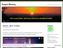 Tablet Screenshot of draganglas.wordpress.com