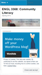 Mobile Screenshot of engl3368.wordpress.com