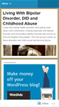 Mobile Screenshot of bipolardid.wordpress.com