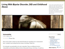 Tablet Screenshot of bipolardid.wordpress.com