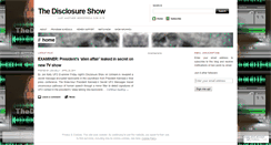 Desktop Screenshot of disclosureshow.wordpress.com