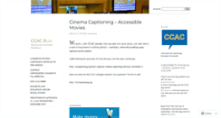 Desktop Screenshot of ccacblog.wordpress.com