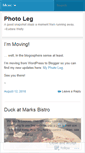 Mobile Screenshot of photoleg.wordpress.com