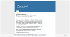 Desktop Screenshot of fogonajaca.wordpress.com