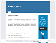 Tablet Screenshot of fogonajaca.wordpress.com