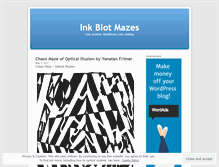 Tablet Screenshot of inkblotmazes.wordpress.com